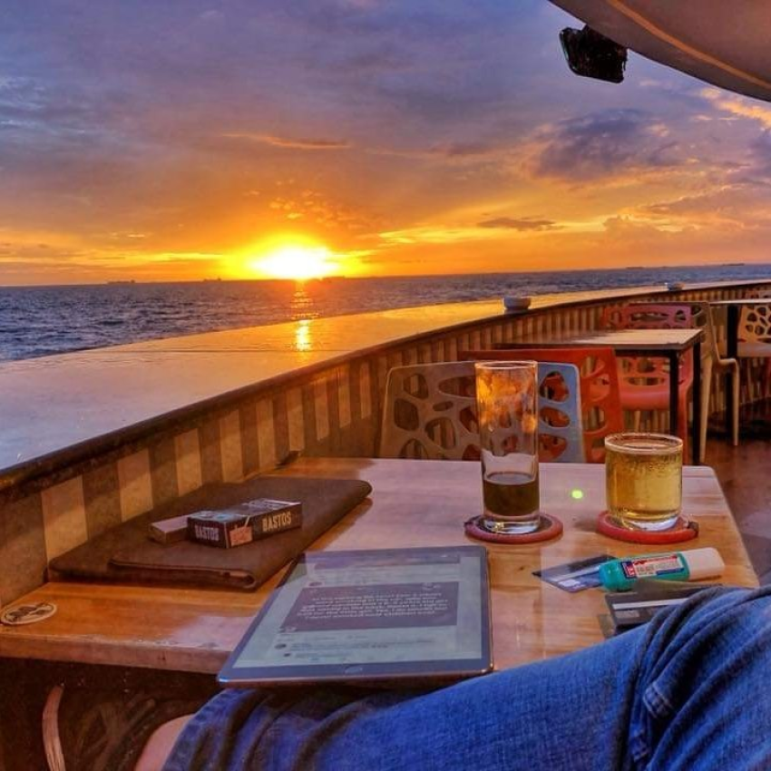 cafe vũng tàu view biển