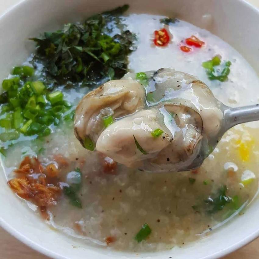 cháo hàu ngon ở vũng tàu