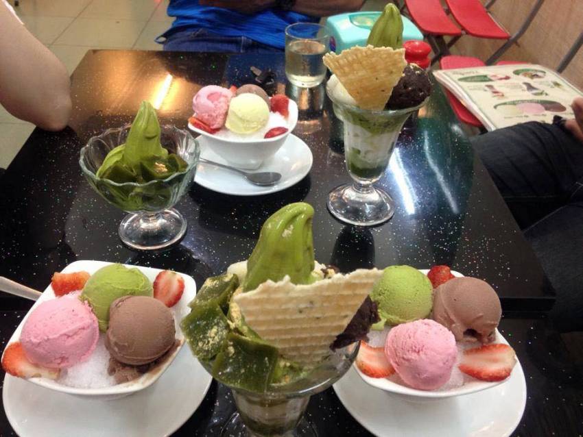 địa điểm ăn kem ngon ở vũng tàu